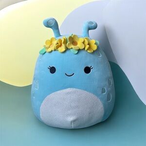 Squishmallows Blue and Yellow Stuffed Animal